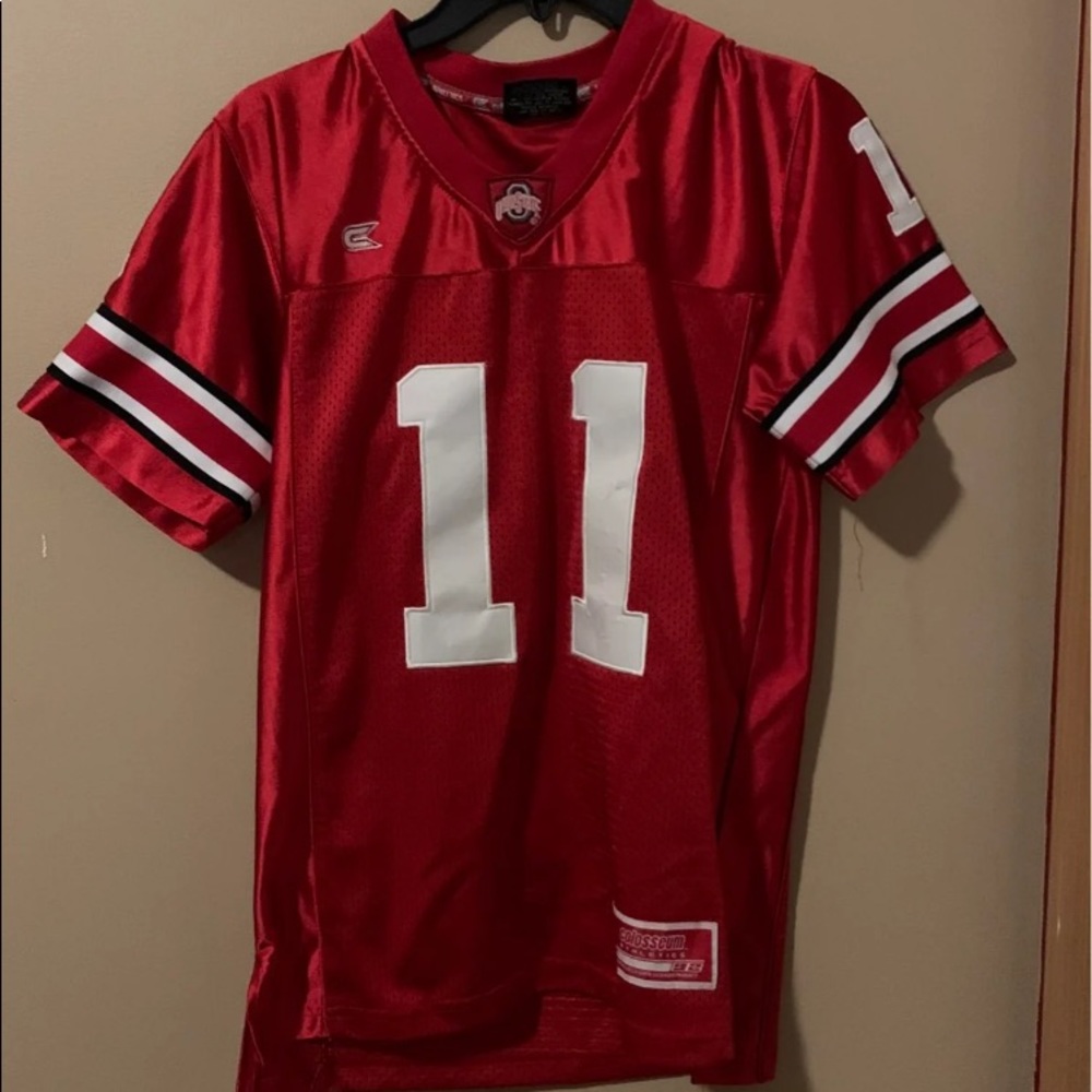 Ohio State Football Jersey Kids Boys 12-14 Red OSU #11